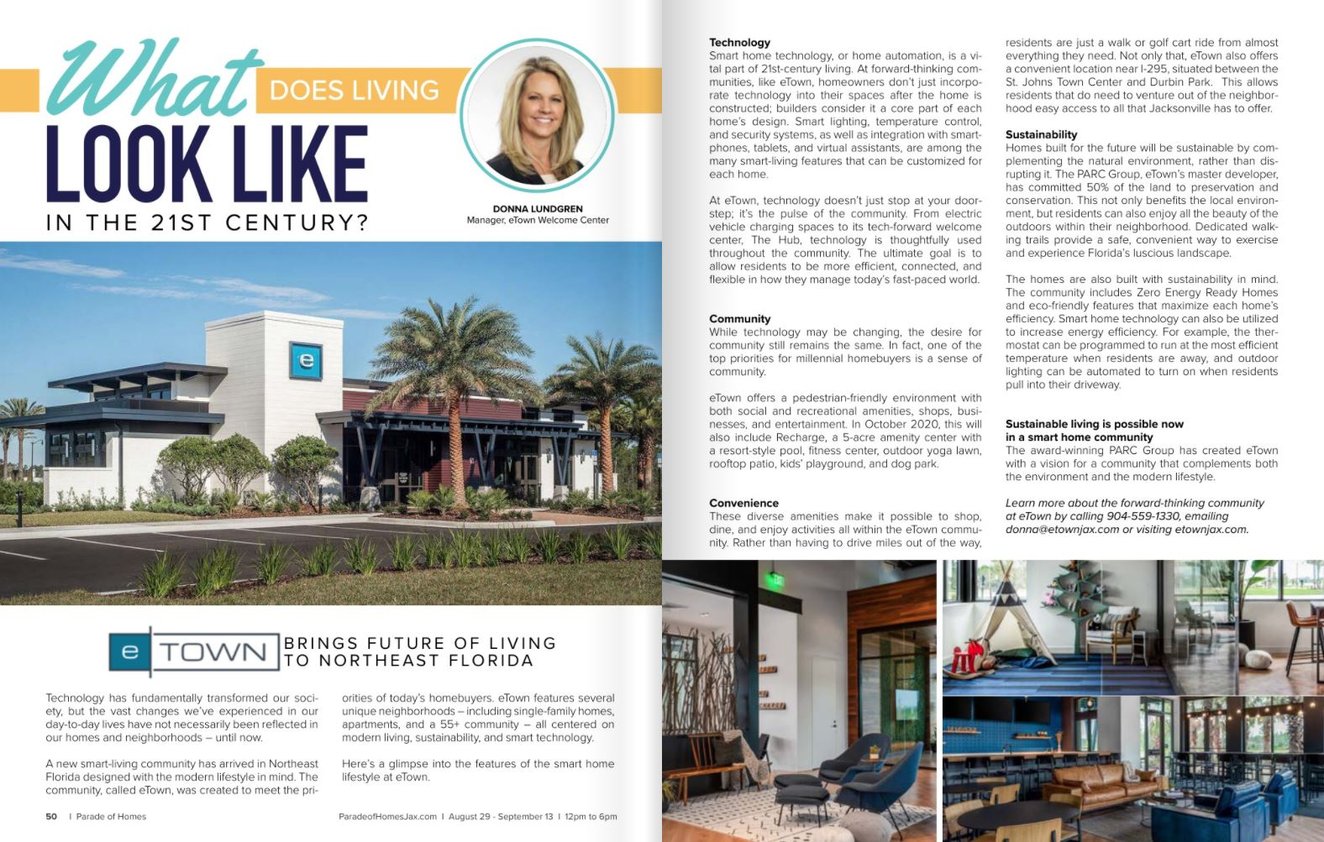 New eTown Homes Showcased in Parade of Homes 2020